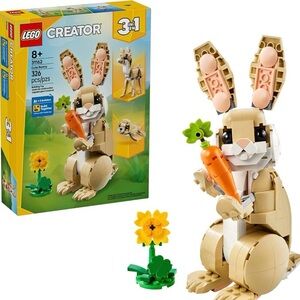 LEGO Creator Tan and White Bunny Set